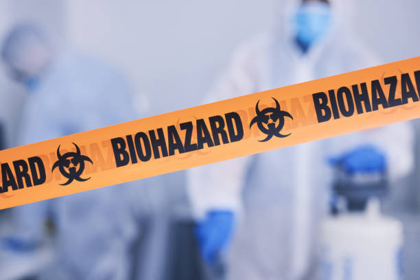 Professional Biohazard technician working in Gerton, NC